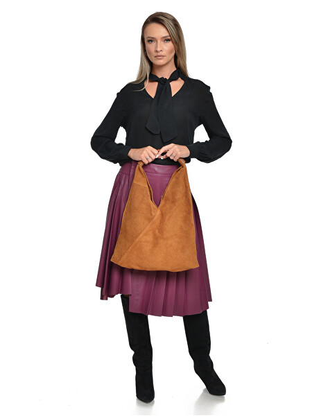 Dámská kožená kabelka