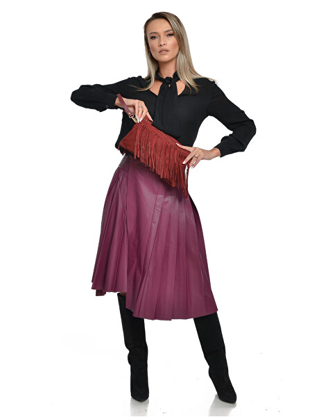 Dámská kožená kabelka