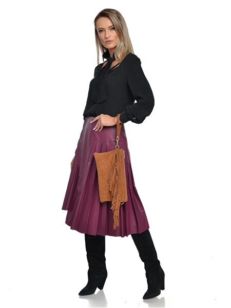 Dámská kožená kabelka