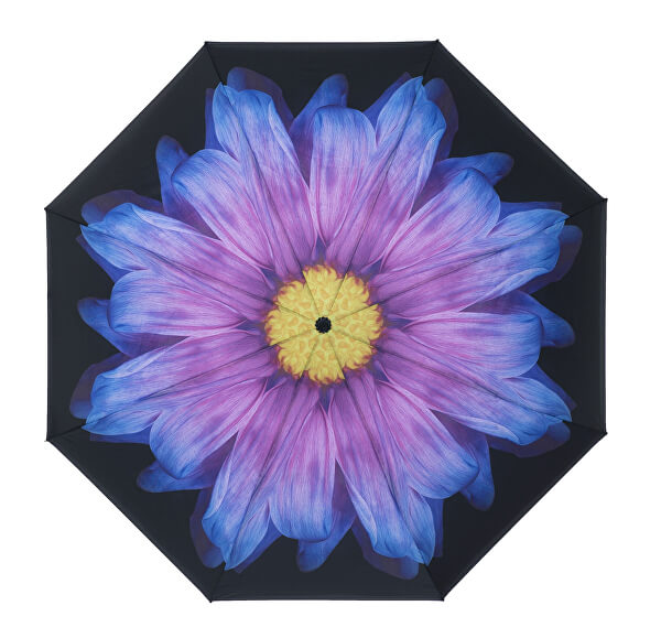 Dámsky palicový dáždnik Inside Out Purple Daisy Umbrella