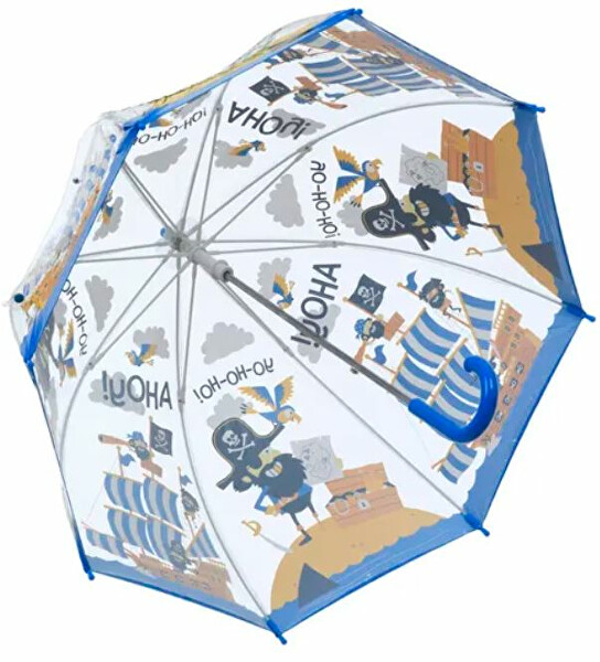 Copii umbrelă transparentă Umbrella Pirate
