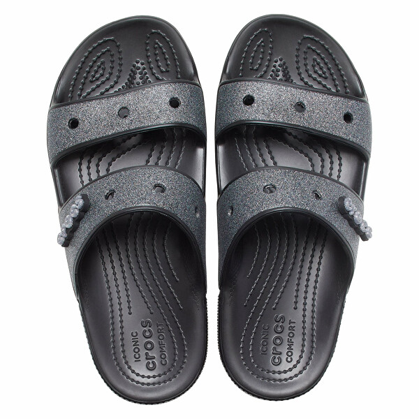 Dámske šľapky Class ic Croc Glitter II Sandal
