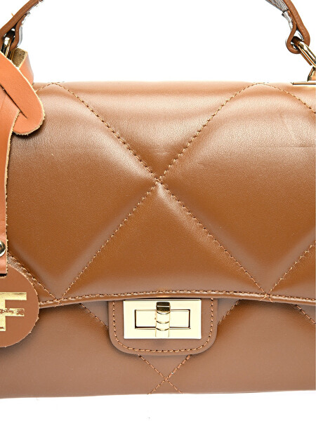 Dámská kožená crossbody kabelka