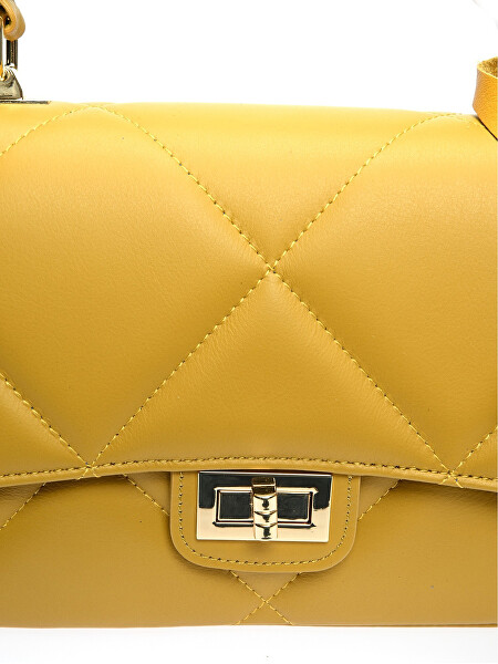 Dámská kožená crossbody kabelka