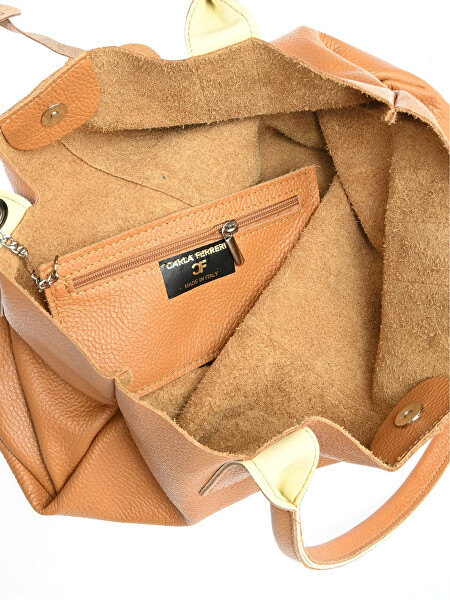 Dámská kožená kabelka