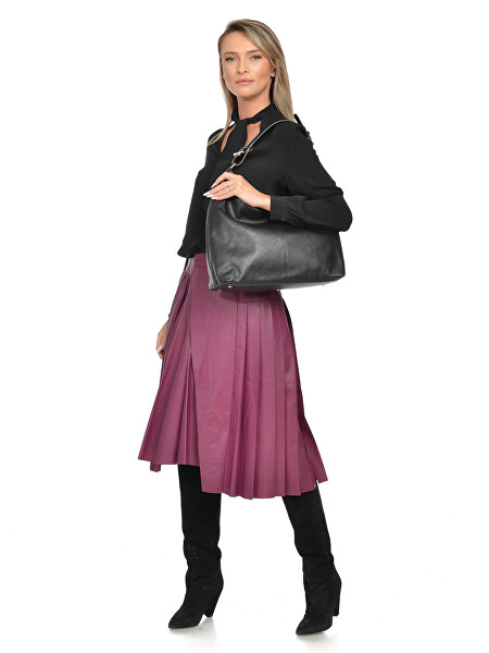 Dámská kožená kabelka