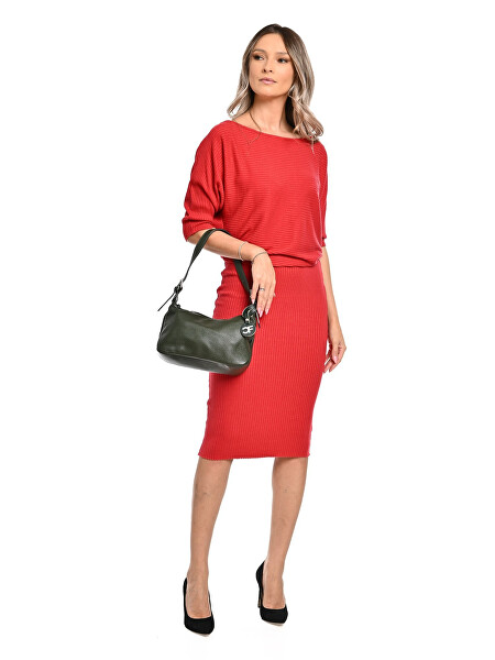 Dámská kožená kabelka