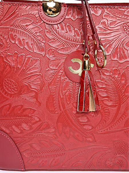 Dámská kožená kabelka