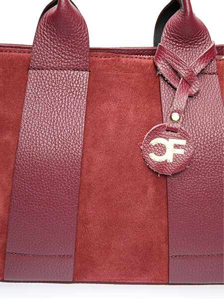 Dámská kožená kabelka