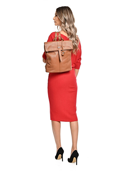 Dámský kožený batoh