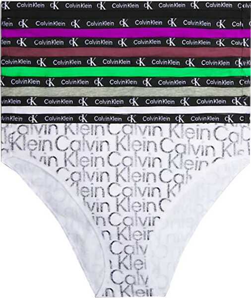 7 PACK - dámské kalhotky Bikini CK96
