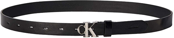 Dámsky kožený opasok Buckle Glossy LV04F7122GR3H