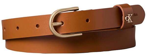 Női bőr öv Rounded Buckle LV04F7107GYX2