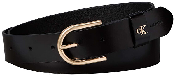 Női bőr öv Rounded Buckle LV04F7145GYIH