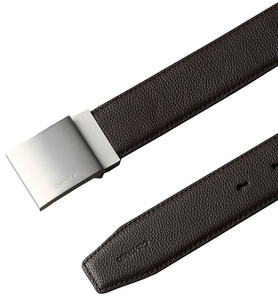 Férfi bőr öv Plaque Buckle LV04D7080GYG1