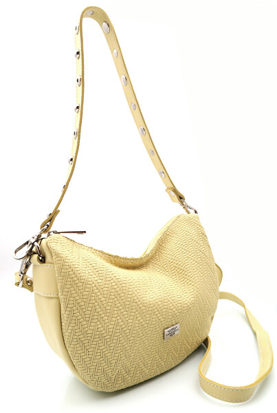 Dámská kožená kabelka Banana Bag 82343 Amarillo