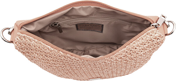 Dámská kožená kabelka Banana Bag 82330 Nude