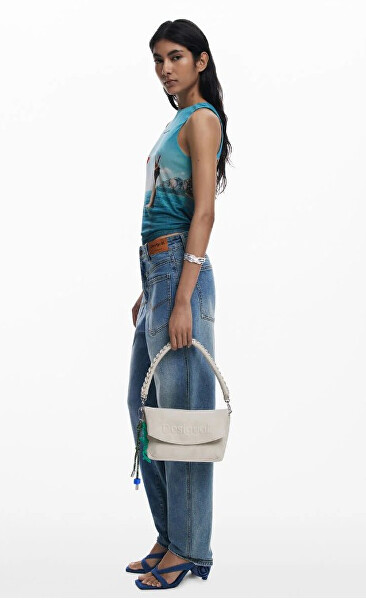 Dámská crossbody kabelka Bag Half Logo Trokel Pie