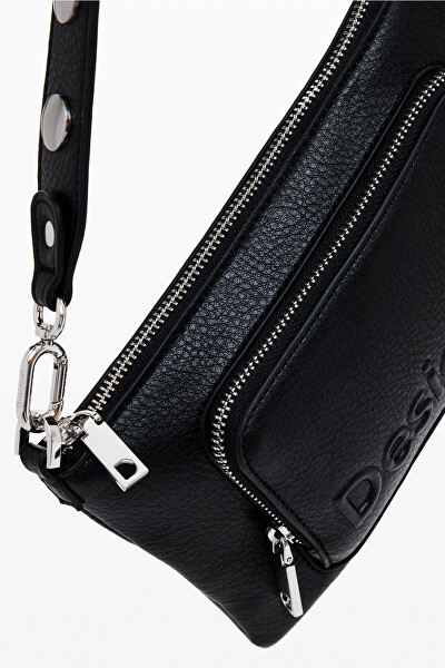 Crossbody-Damenhandtasche Half Logo