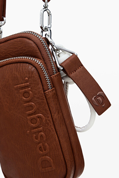 Crossbody-Damenhandtasche Half Logo