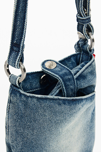 Dámská crossbody kabelka Half Logo Denim 26SAYD035005