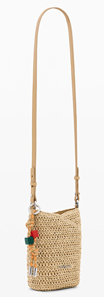 Női crossbody kézitáska Half Logo Raffia H 26SAYO021014