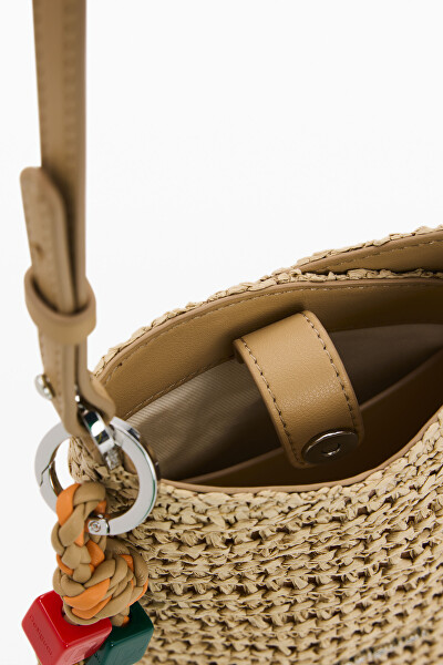 Női crossbody kézitáska Half Logo Raffia H 26SAYO021014