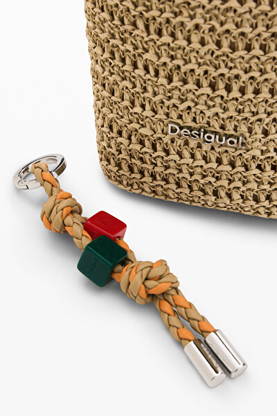 Női crossbody kézitáska Half Logo Raffia H 26SAYO021014