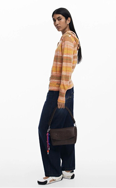 Dámská crossbody kabelka Half Logo Trokel