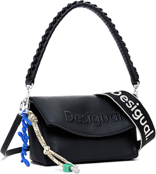 Dámská crossbody kabelka Half Logo Trokel Bla
