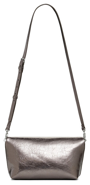 Dámská crossbody kabelka Half Logo Trokel Dark Silve