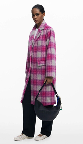 Dámská crossbody kabelka Half Logo Zante Dark Silver Banana Bag