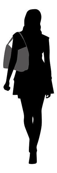 Damenhandtasche Bag Half Logo