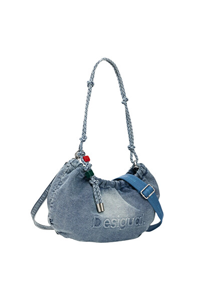 Dámská kabelka Half Logo Denim W 26SAXD055005