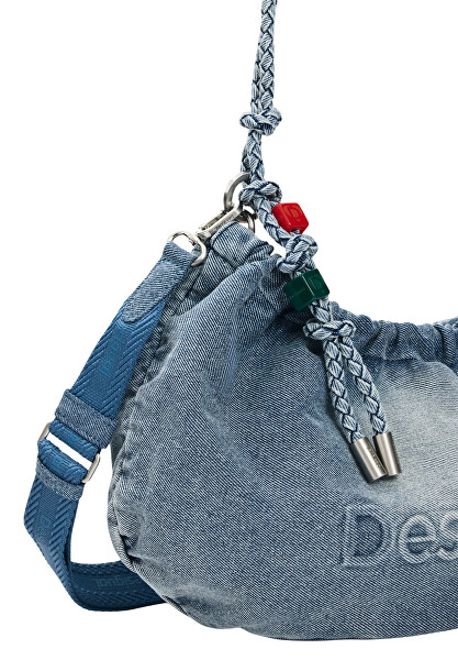 Dámská kabelka Half Logo Denim W 26SAXD055005