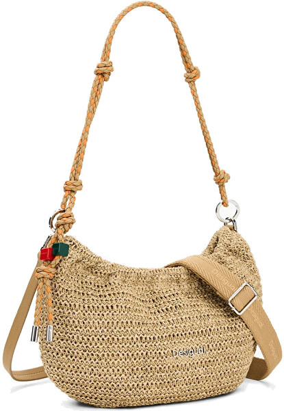 Női táska Half Logo Raffia Wa Banana Bag 26SAXO011014