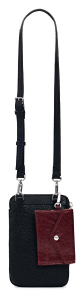 Dámská peněženka Half Logo Alma Black 2 v 1 26WAYP132000