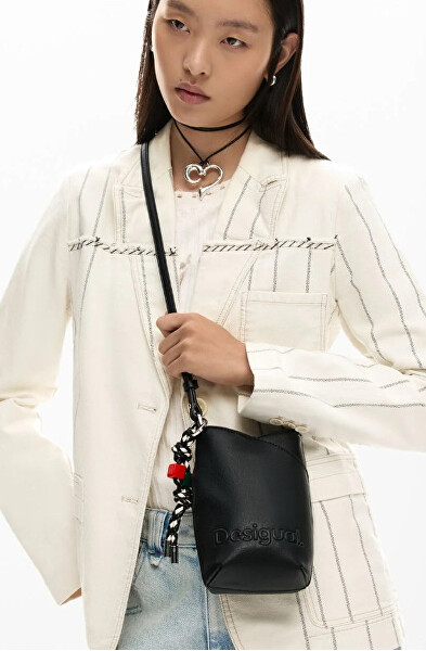 Dámská crossbody kabelka Half Logo Helene Bla 26SAYP092000