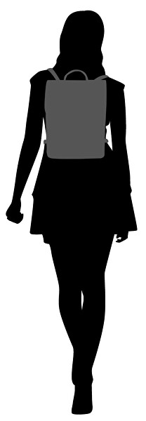 Zaino da donna Back Half Logo 24 Su