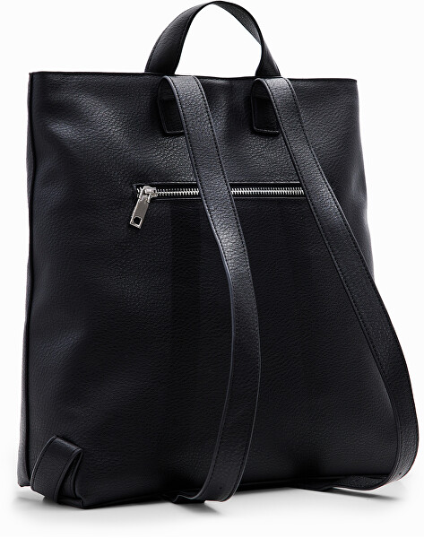 Damenrucksack Half Logo Preto