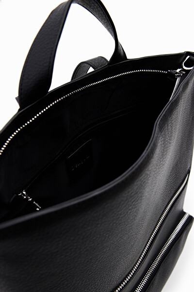 Damenrucksack Half Logo Preto