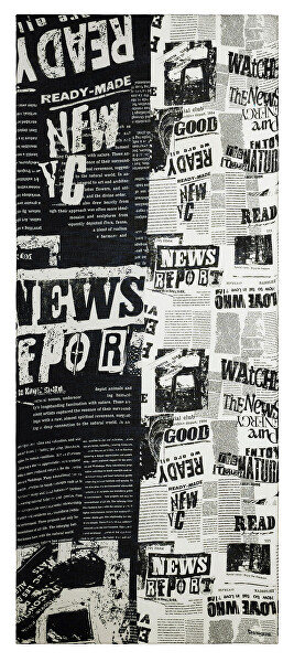 Dámský šátek Newspaper