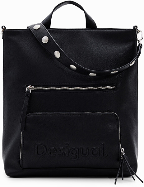 Damenrucksack Half Logo Preto