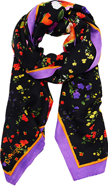 Foulard da donna Mixed Flowers 2 Recta