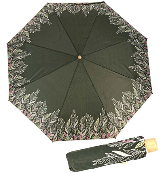 Umbrelă pliabilă pentru femei NATURE MINI Intention Olive