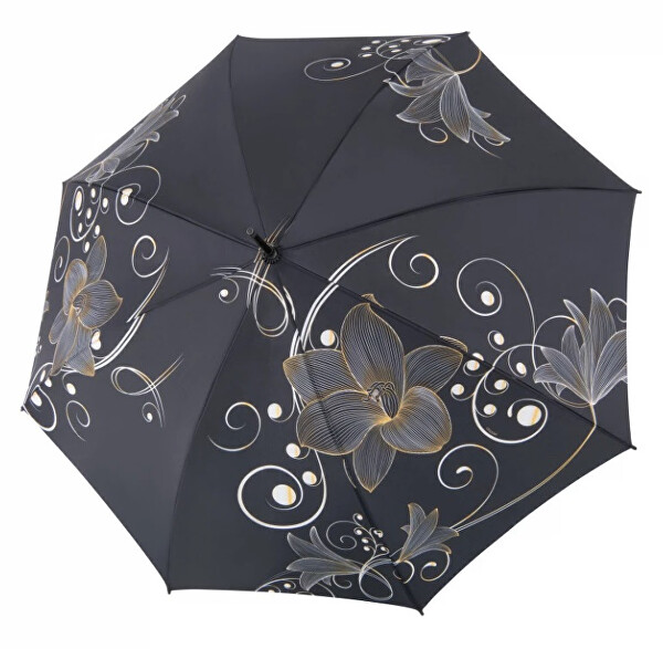 Damen Stock-Regenschirm Fiber Flex AC Golden Flower