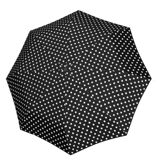 Női összecsukható esernyő Black&white