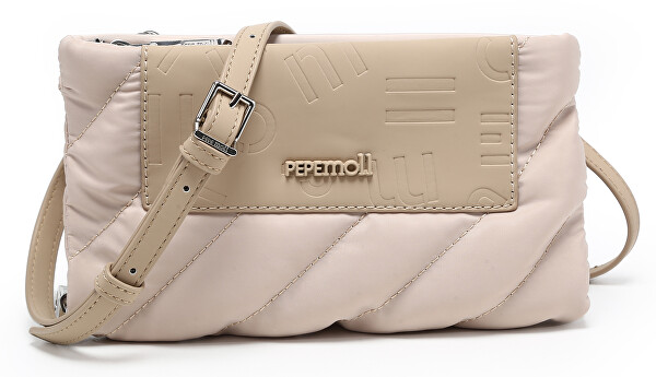 Dámska crossbody kabelka/peňaženka Monika 261104 Sand