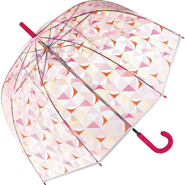 Női botesernyő Long AC Domeshape Transparent