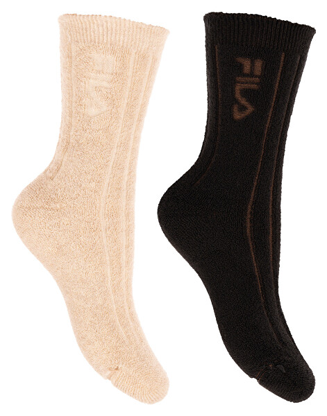 2 PACK - dámske ponožky F6440-876